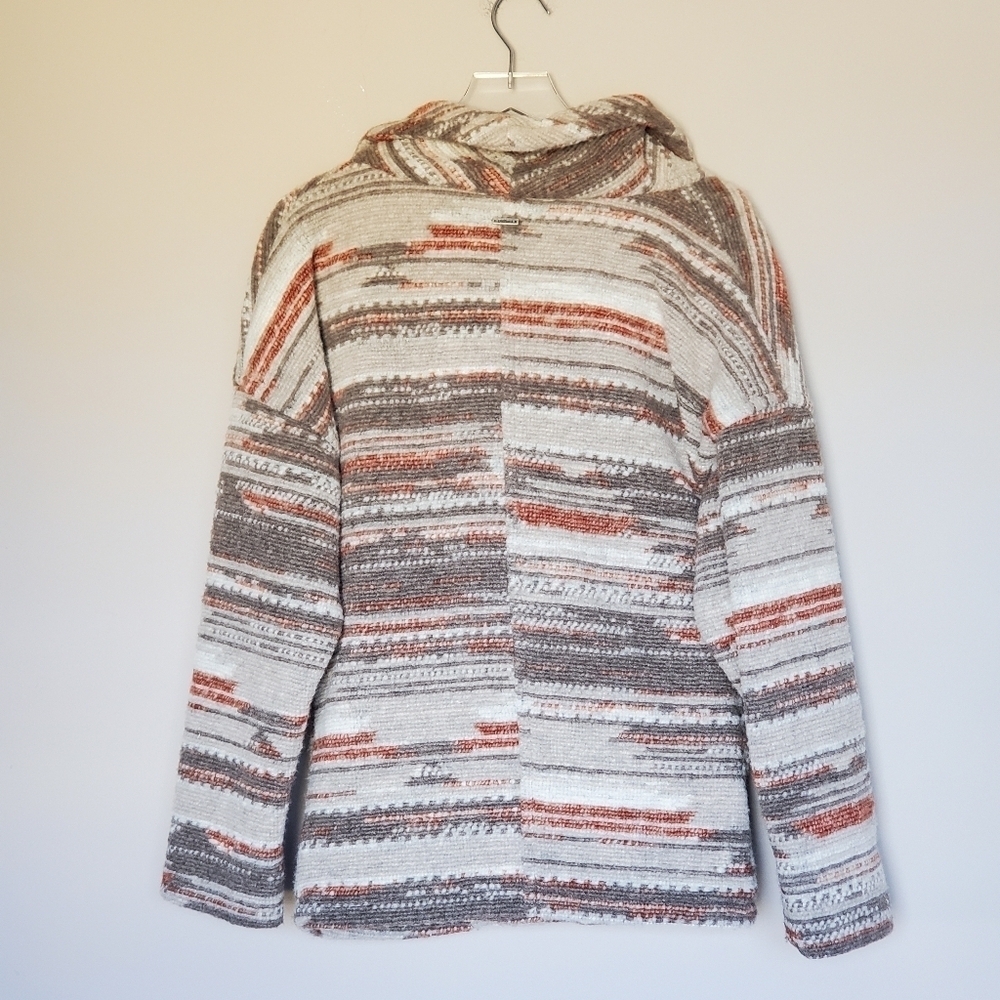 Prana Recycled Wool Blend Relaxed Fit Arria Jacket Western Double Breasted Small - Picture 3 of 8